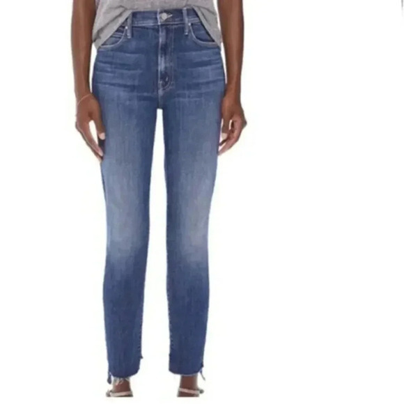 MOTHER Denim - MOTHER Stunner Zip Two Step Fray in Girl Crush 24 B780